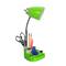 LimeLights 18.5" Gooseneck Desk Lamp with Tablet Stand and Charging Outlet